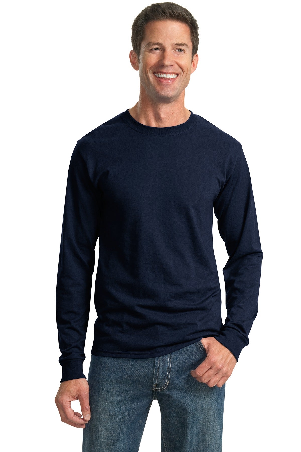 Jerzees? - Dri-Power? 50/50 Cotton/Poly Long Sleeve T-Shirt. 29LS