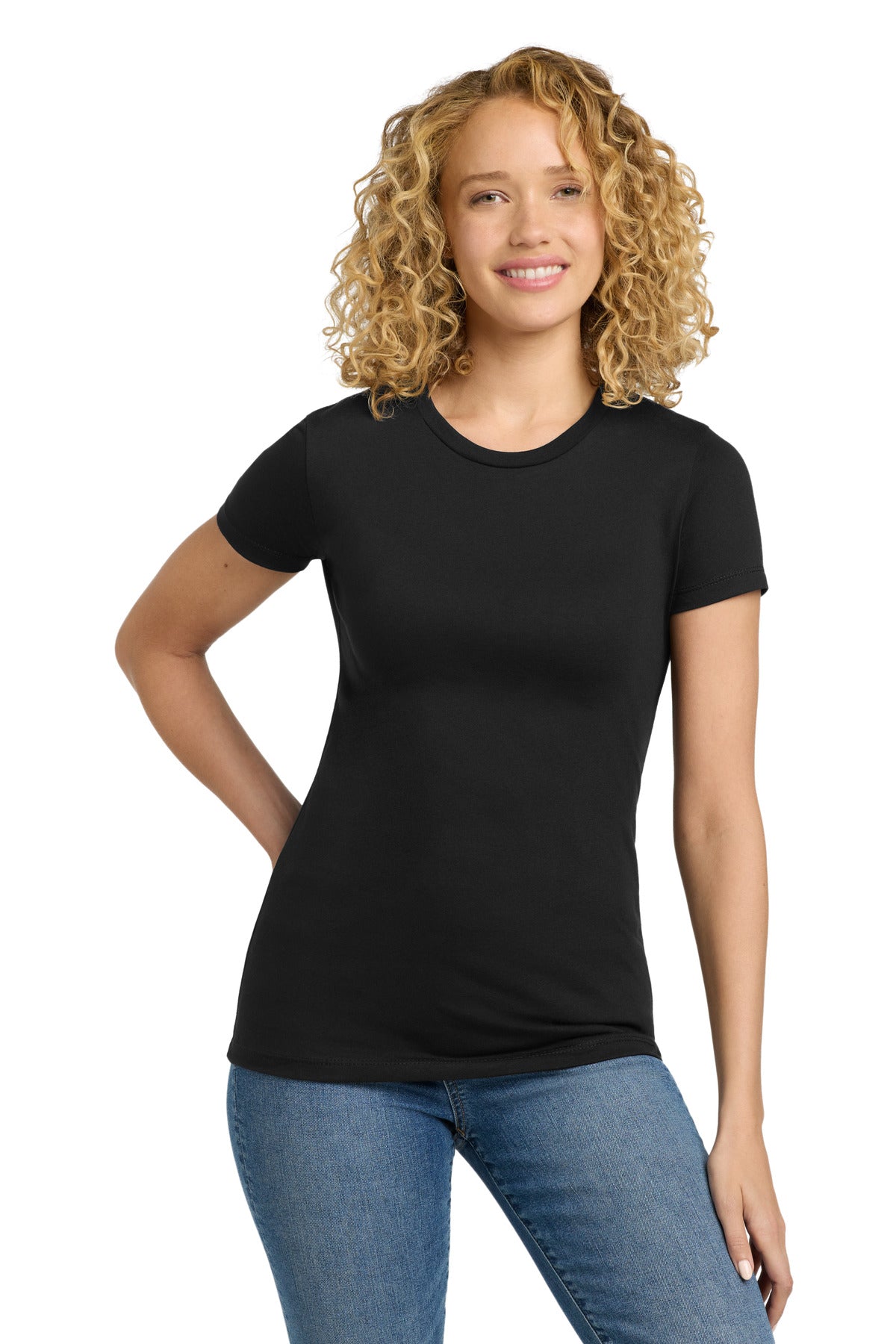 Next Level Apparel? Women's CVC Tee. NL6610