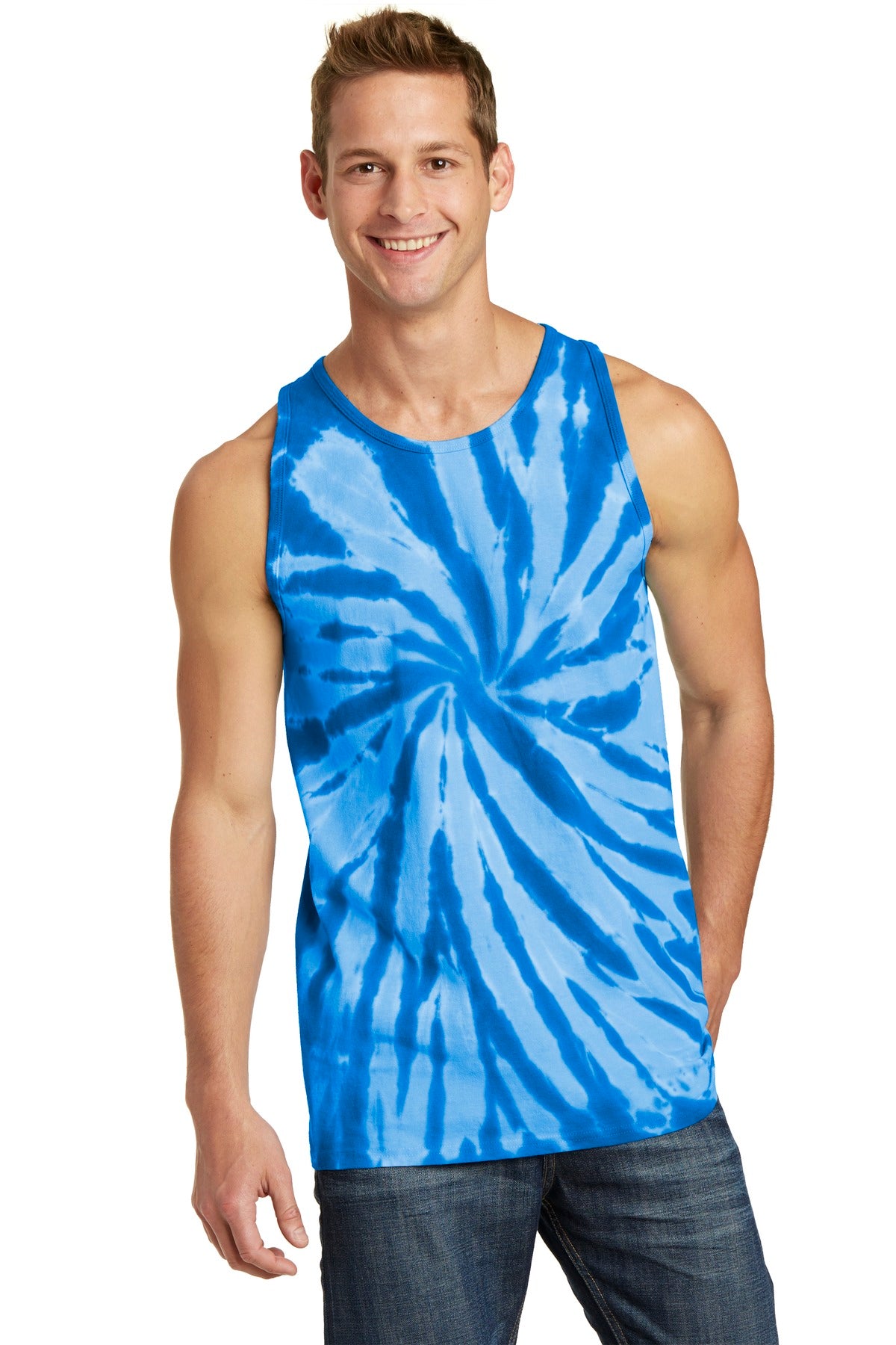 Port & Company? Tie-Dye Tank Top. PC147TT