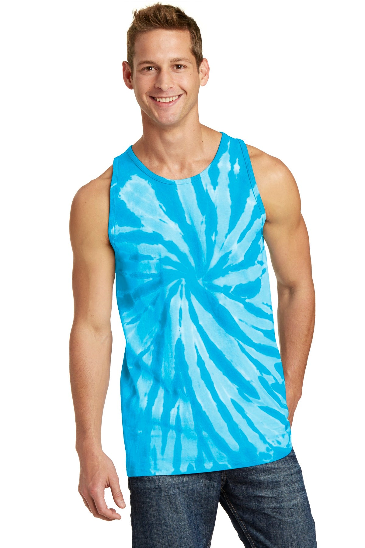 Port & Company? Tie-Dye Tank Top. PC147TT