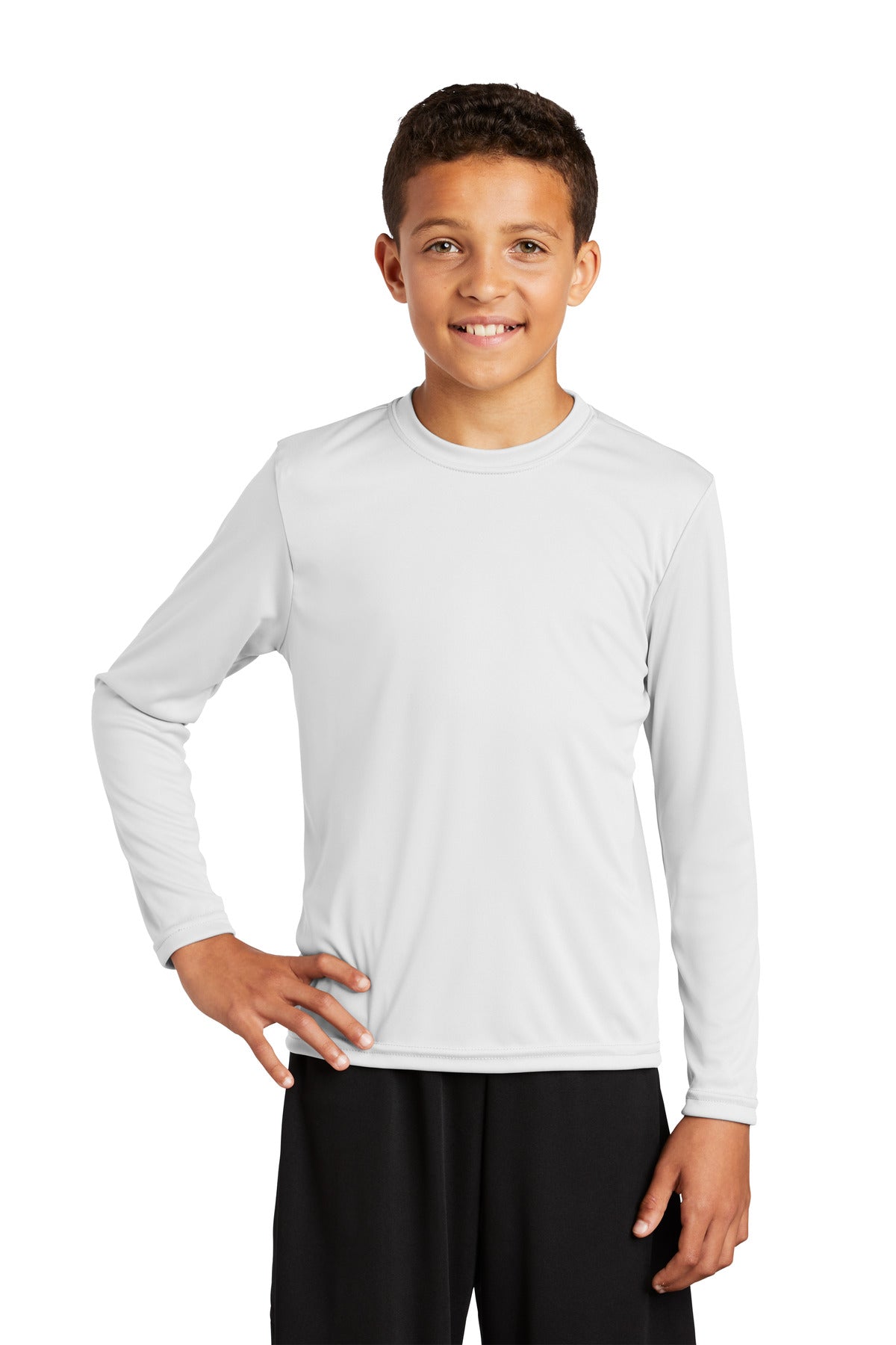 Sport-Tek? Youth Long Sleeve PosiCharge? Competitor? Tee. YST350LS