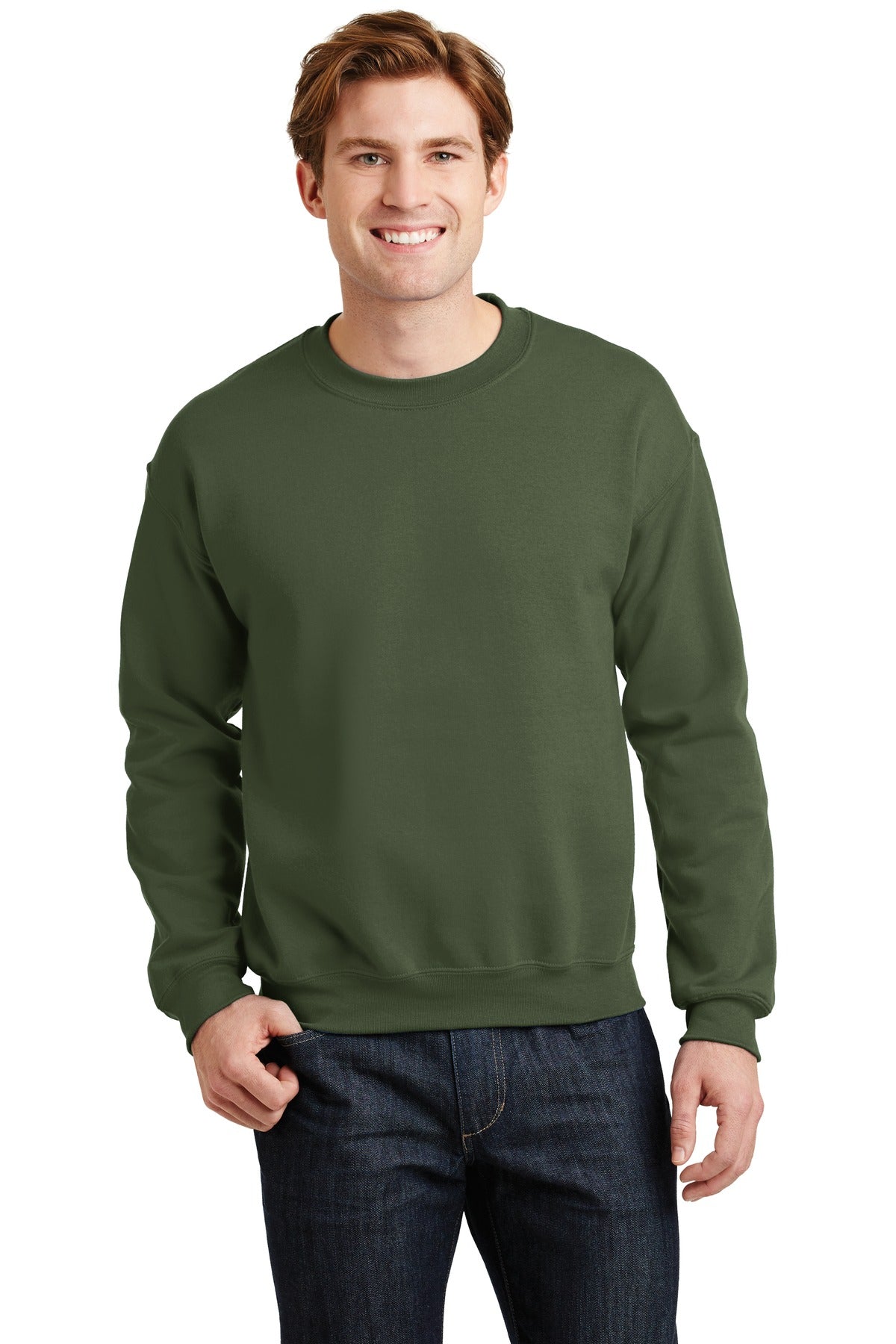 Gildan? Heavy Blend? Crewneck Sweatshirt.  18000