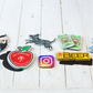2x2 Stickers – Small Size, Big Impact