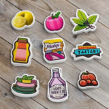 2x2 Stickers – Small Size, Big Impact