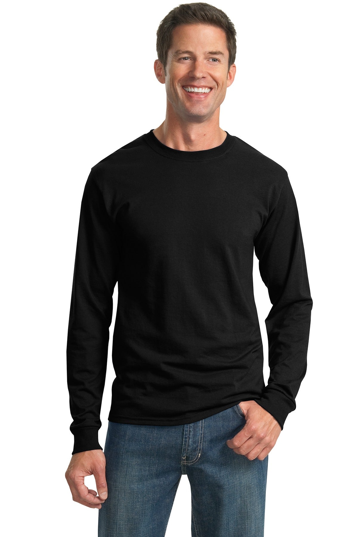 Jerzees? - Dri-Power? 50/50 Cotton/Poly Long Sleeve T-Shirt.  29LS