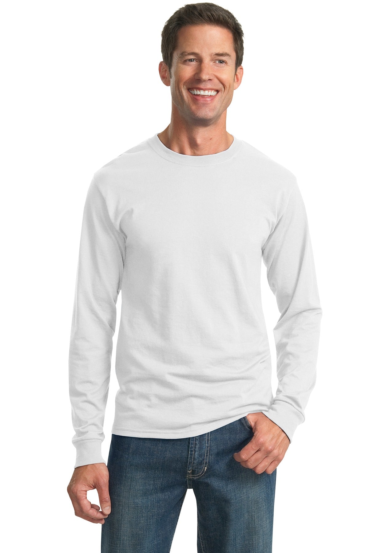 Jerzees? - Dri-Power? 50/50 Cotton/Poly Long Sleeve T-Shirt.  29LS