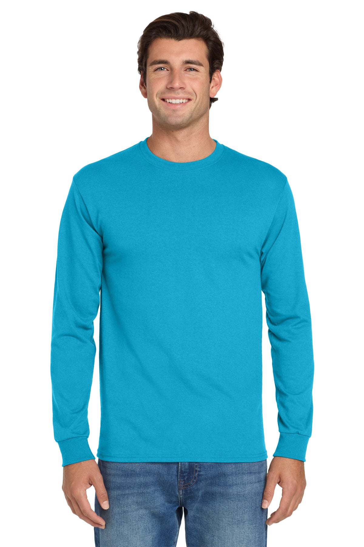 Jerzees? - Dri-Power? 50/50 Cotton/Poly Long Sleeve T-Shirt.  29LS