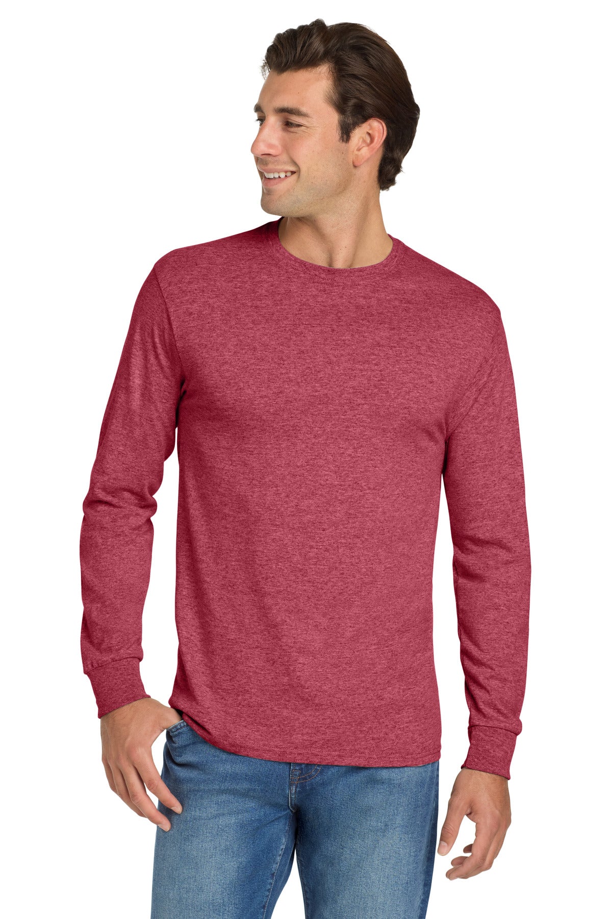 Jerzees? - Dri-Power? 50/50 Cotton/Poly Long Sleeve T-Shirt.  29LS
