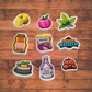 2x2 Stickers – Small Size, Big Impact