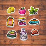 2x2 Stickers – Small Size, Big Impact