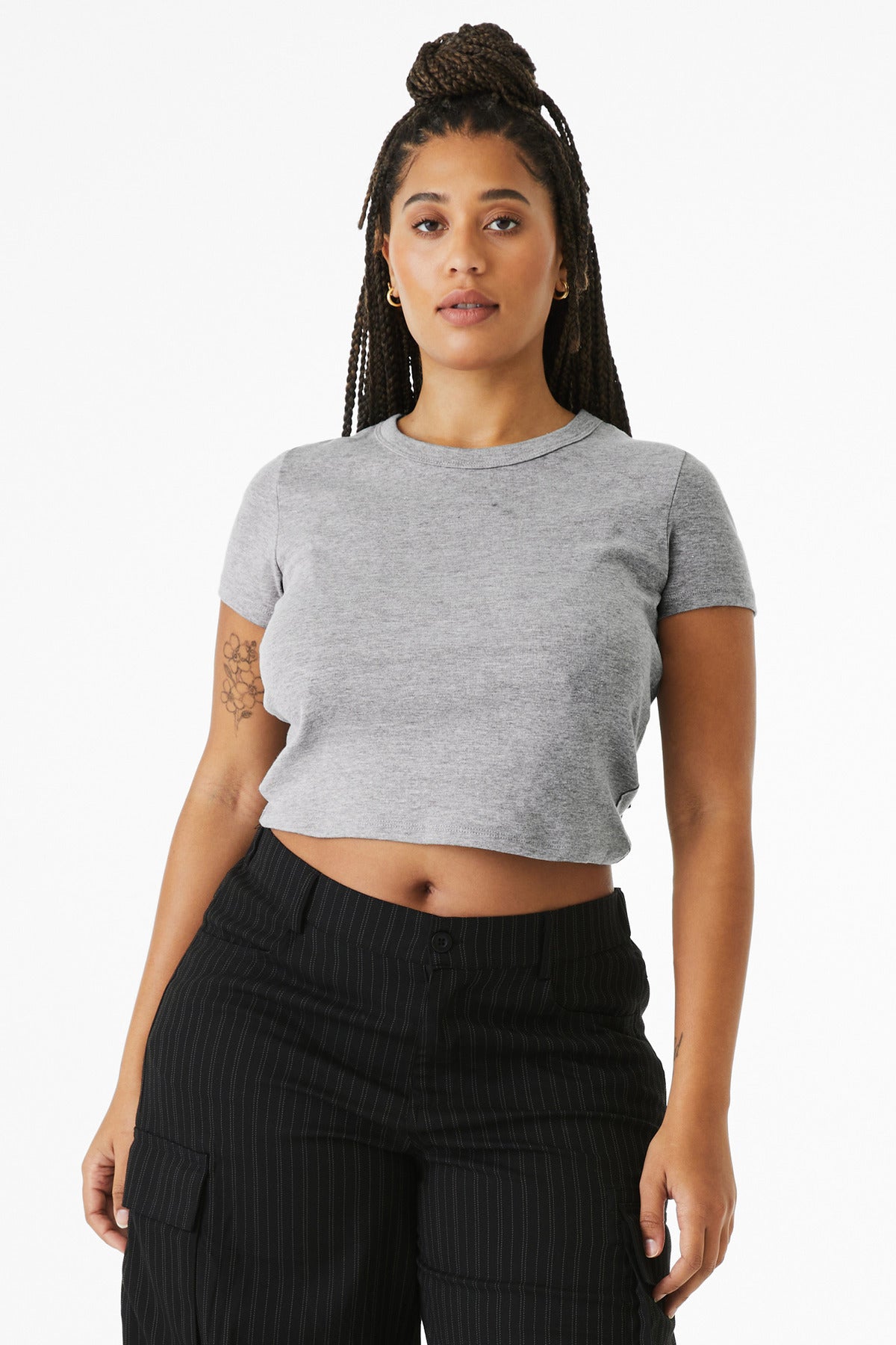 BELLA+CANVAS? Women's Micro Rib Baby Tee BC1010
