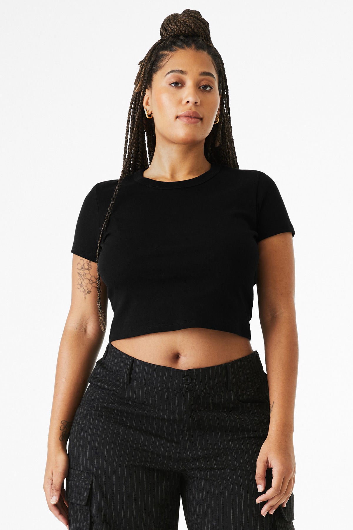 BELLA+CANVAS? Women's Micro Rib Baby Tee BC1010