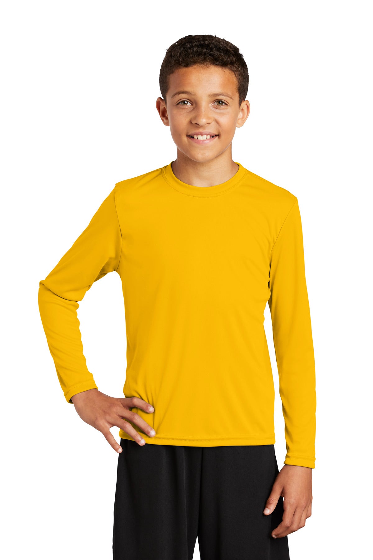 Sport-Tek? Youth Long Sleeve PosiCharge? Competitor? Tee. YST350LS