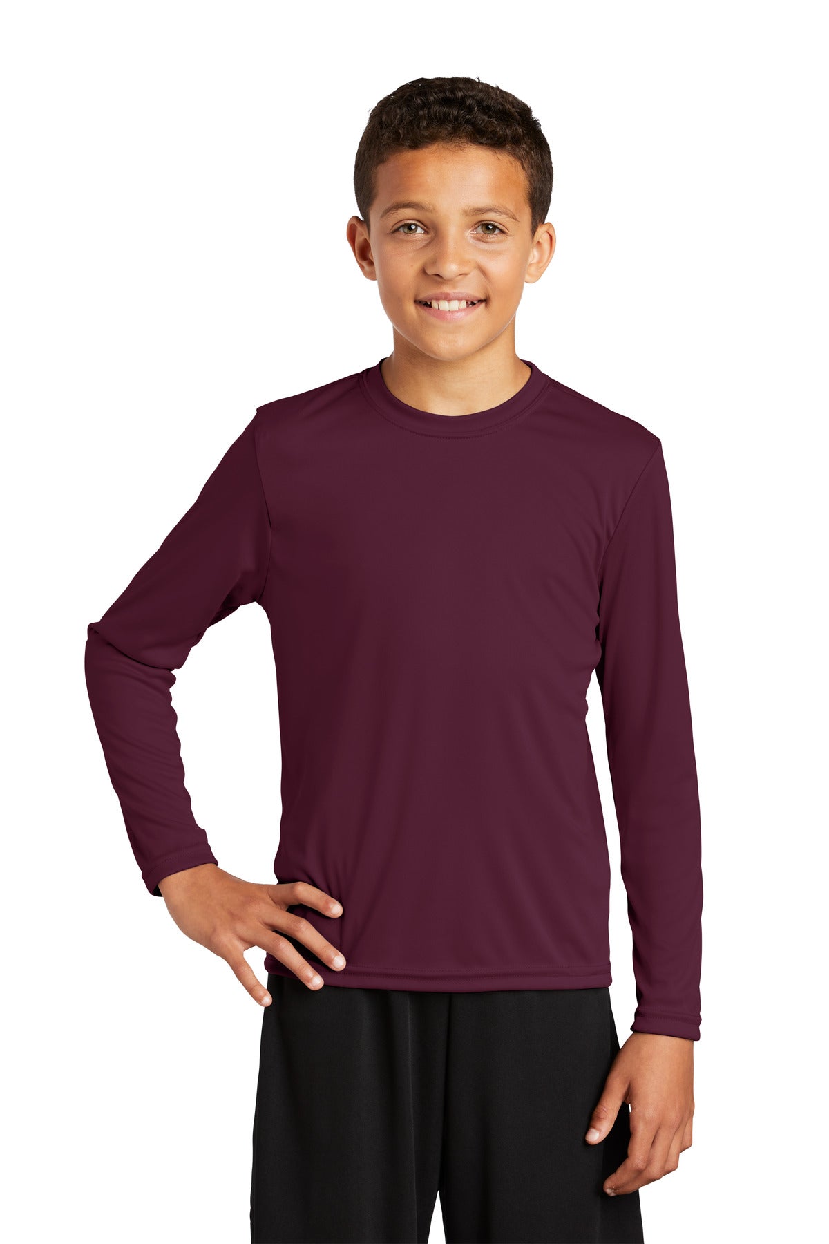 Sport-Tek? Youth Long Sleeve PosiCharge? Competitor? Tee. YST350LS